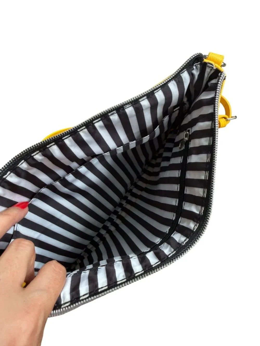 MARC TETRO yellow Dachshund Crossbody Handbag Bag